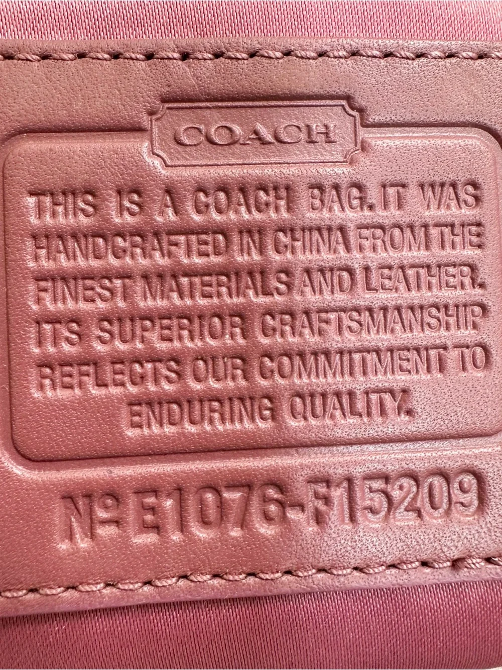Coach Soho Lyn Horse & Carriage Pink Jacquard & Leather Trim Large Hobo Y2K